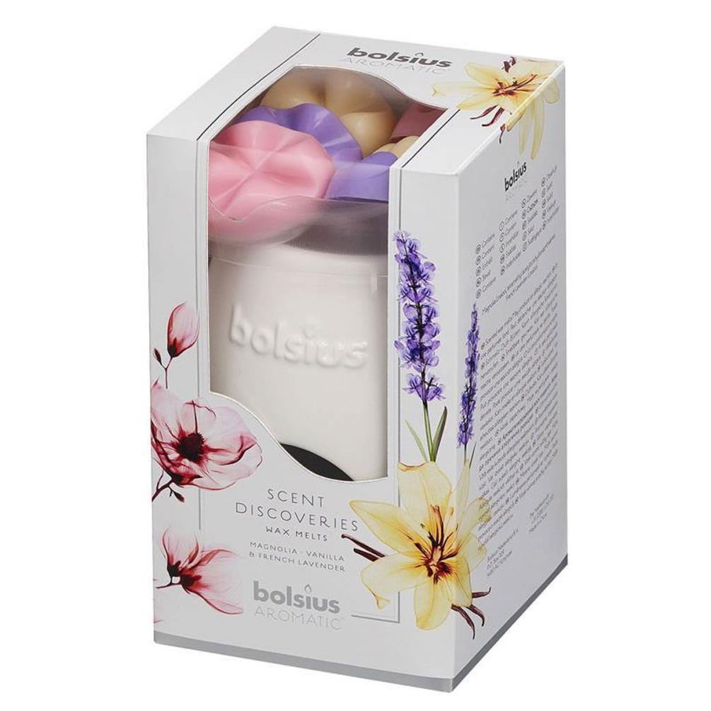 Bolsius Aromatic Wax Melts & Wax Melt Warmer Gift Set Extra Image 2